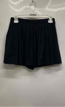 Load image into Gallery viewer, Zara Womens Black Regular Fit Back Zipper Short Pleated Skort Size S

