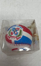Load image into Gallery viewer, Multicolor Souvenir Dominican Republic Flag Personalized Practice Baseball
