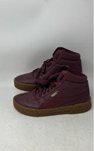 Load image into Gallery viewer, Puma Womens Carina Mid 373233-04 Burgundy Lace-Up Sneaker Shoes Size 8.5
