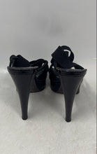 Load image into Gallery viewer, Donald J. Pliner Womens Black Leather Peep Toe Platform Strappy Sandals Sz 7.5M
