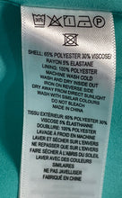 Load image into Gallery viewer, French Connection Womens Green Sleeveless Square Neck Frill Hem Mini Dress Sz 4
