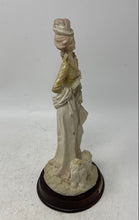 Load image into Gallery viewer, 1984 A Belcari Lady Walking With Dog On Base Decorative Figurine Collectible
