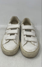 Load image into Gallery viewer, Veja Womens Recife Logo White Leather Hook And Loop Sneaker Shoes Size 6
