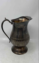 Load image into Gallery viewer, Vintage Silverplate Tableware Kitchenware Footed Serving Water Pitcher Jug
