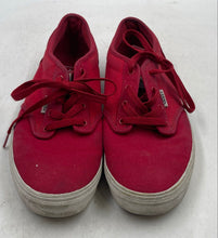 Load image into Gallery viewer, Vans Boys Atwood 500714 Red Round Toe Low Top Lace-Up Tennis Shoes Size 7

