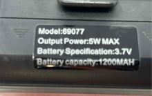 Load image into Gallery viewer, Goodwill 69077 Red Black Bluetooth Portable PA Speaker System Not Tested
