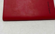 Load image into Gallery viewer, Giorgio Armani Womens Red Folding Trifold Makeup Brush Pouch Bag
