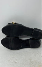 Load image into Gallery viewer, Melissa Womens Black Bow Open Toe Slip-On Ballet Flats Size 9
