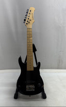 Load image into Gallery viewer, Stedman Pro 30-Inch Black Double Cutaway Kids Beginner Electric Guitar
