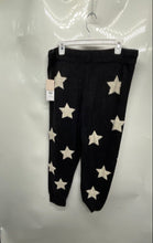Load image into Gallery viewer, Spiritual Gangster Womens Black Star Drawstring Serenity Sweatpants XL With Tag
