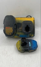 Load image into Gallery viewer, DeWalt Model DC970 Yellow Cordless Drill With Battery Charger Not Tested
