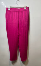 Load image into Gallery viewer, Zara Womens Pink Flat Front Elastic Waist Pull-On Trousers Pants Size Medium
