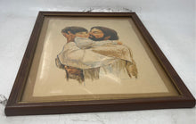 Load image into Gallery viewer, Love By Artists Richard And Frances Hook Jesus With Child Signed Wall Art Print
