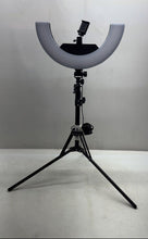 Load image into Gallery viewer, Jianjin Black USB Port Ring Light With Adjustable Tripod Stand Not Tested
