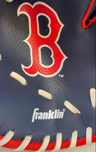 Load image into Gallery viewer, Franklin MLB Boston Red Sox Kids Blue Red Professional Baseball Glove Sz 9.5 In
