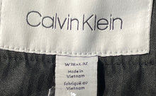 Load image into Gallery viewer, Calvin Klein Mens Gray Flat Front Straight Leg Pockets Dress Pants Size W36xL32

