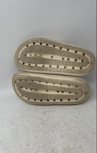 Load image into Gallery viewer, Pueenb Womens Beige Open Toe Slip-On Slide Sandals Size EU 37.5
