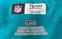 Load image into Gallery viewer, NFL Team Apparel Womens Aqua Cotton Miami Dolphins Graphic T-Shirt Size L
