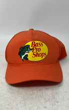 Load image into Gallery viewer, Bass Pro Shops Mens Orange Logo Adjustable Trucker Hat Cap One Size Fits Most
