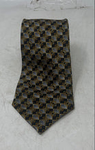 Load image into Gallery viewer, Oscar De La Renta Mens Multicolor Geometric Print Silk Adjustable Designer Tie

