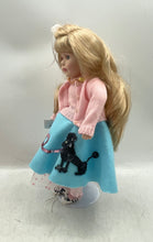 Load image into Gallery viewer, Chatelaine Pink Blue Dress Outfit Fine Collectible Porcelain Doll With Box
