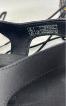 Load image into Gallery viewer, Dr. Martens Womens Nartilla Black Leather Lace-Up Gladiator Sandals Size 10
