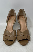 Load image into Gallery viewer, Franco Sarto Womens Hanita Brown Leather Peep Toe Stiletto D’Orsay Heels Size 6M
