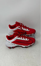 Load image into Gallery viewer, Nike Boys Vapor Edge Shark 2 DH5089-600 Red White Football Cleats Size 2Y
