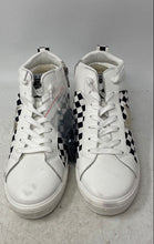 Load image into Gallery viewer, Vintage Havana Womens Lexi White Black Check Mid Top Sneaker Shoes Size 8

