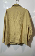Load image into Gallery viewer, Loft Mens Tan Cotton Long Sleeve Regular Fit Full-Zip Utility Jacket Size Medium
