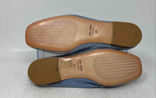 Load image into Gallery viewer, Michele Lopriore Milano Womens Blue Square Toe Slip-On Loafer Shoes Size 36
