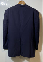 Load image into Gallery viewer, Authentic Burberrys Mens Blue Two-Button Blazer No Size Pit To Pit 22"Damaged
