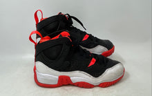 Load image into Gallery viewer, Nike Kids Air Jordan Jumpman Two Trey Black White Orange Sneaker Shoes Size 6
