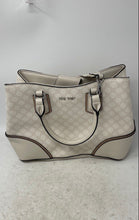 Load image into Gallery viewer, Nine West Womens White Detachable Strap Double Handle Shoulder Crossbody Bag

