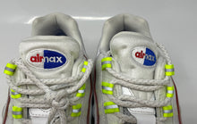 Load image into Gallery viewer, Authentic Nike Mens Air Max 95 CW6579-100 White Gray Sneaker Shoes Size 8 Worn
