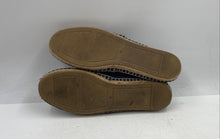 Load image into Gallery viewer, Authentic Tory Burch Womens Sidney Blue Leather Slip-On Espadrille Flats Sz 9.5M
