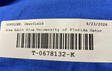 Load image into Gallery viewer, Nike Mens Blue Short Sleeve Crew Neck Pullover Florida Gators T-Shirt Size Small
