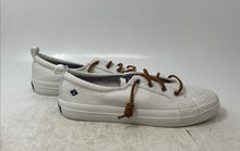 Load image into Gallery viewer, Sperry Womens Crest Vibe STS81903 White Canvas Low Top Sneaker Shoes Size 7
