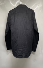 Load image into Gallery viewer, Zara Mens Black Check Cotton Long Sleeve Slim Fit Button-Up Shirt Size L W/ Tag
