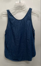 Load image into Gallery viewer, Old Navy Womens Blue Sleeveless Collarless Chest Pocket Pullover Tank Top Size S
