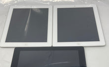 Load image into Gallery viewer, Lot Of 3 Pcs Apple iPads Model A1395 iOS Tablets Not Tested Locked For Parts
