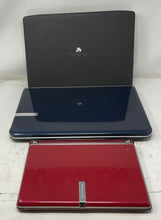 Load image into Gallery viewer, Lot Of 3 Pcs Assorted Gateway Windows Portable Laptops Not Tested For Parts
