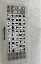 Load image into Gallery viewer, Cricut Mini 2000192 Monsters Shapes Mini Figures Cartridge Scrapbooking
