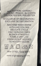 Load image into Gallery viewer, Original Penguin Mens Gray Long Sleeve Spread Collar Button-Up Shirt Size Large
