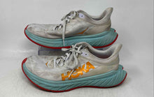 Load image into Gallery viewer, Hoka One One Womens Carbon X 2 White Blue Lace-Up Running Shoes Size 9B
