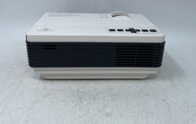 Load image into Gallery viewer, Vankyo Model Leisure 3W White Wireless Single LCD Mini Flip Projector Not Tested
