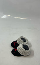 Load image into Gallery viewer, Air Jordan Babies Black Gray Monogram Pull-On Booties Socks Size 0-6 Months
