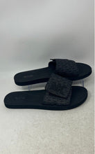 Load image into Gallery viewer, Michael Kors Womens Wade Black Open Toe Slip-On Slide Sandals Size 11M
