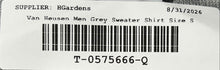 Load image into Gallery viewer, Van Heusen Mens Gray Heather Long Sleeve V-Neck Pullover Sweater Size S
