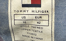 Load image into Gallery viewer, Tommy Hilfiger Mens Tmfred Blue Lace-Up Low Top Boat Shoes Size 10 No Laces
